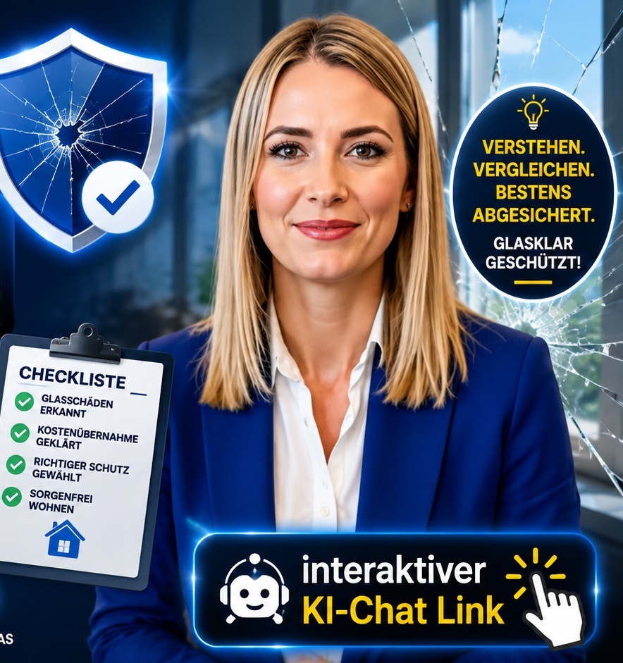 Glasversicherung: Jetzt Glasbruchschäden clever absichern